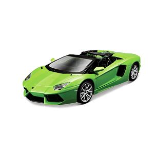 Maisto Model Kits Aventador Roadster, metal zelená, assembly line, 1:24