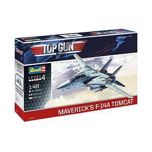 Revell Plastic ModelKit lietadlo 03865 - Maverick's F-14A Tomcat 'Top Gun' (1:48)