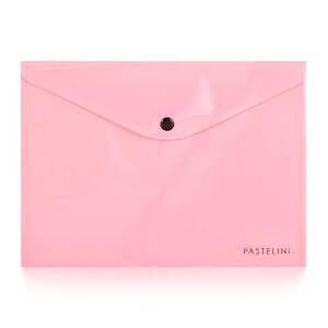 PASTELINI Listová kabelka s cvokom A5 ružová