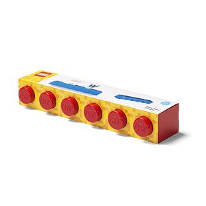 LEGO závesná polička - červená