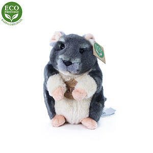 Plyšová činčila stojaca 15 cm ECO-FRIENDLY