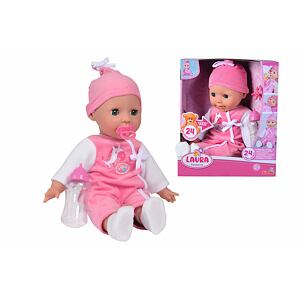 Laura-Puppe, 24 Kindergeräusche, 38 cm