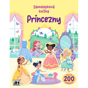 JIRI MODELS Samolepková knižka Princezné