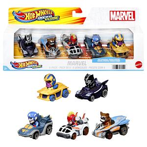 Mattel Hot Wheels Racerverse Marvel auto 5ks