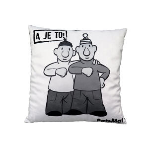 Vankúš 30x30cm, Pat&Mat, ČB