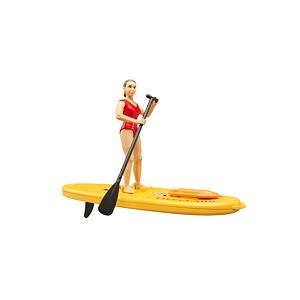 Bruder Wasserrettungsschwimmer + Paddleboard