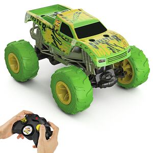 Mattel Hot Wheels RC Monster Truck Gunkster svítící ve tmě 1:15