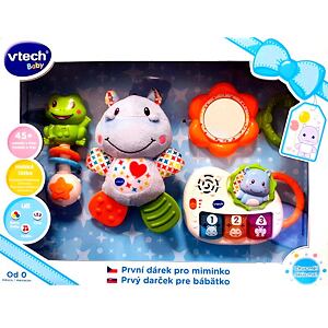 Vtech Prvý darček pre bábëtko SK, modrý