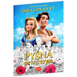 PYŠNÁ PRINCEZNA – Omaľovánky na motívy filmovej rozprávky