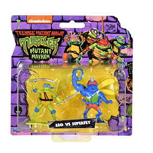 Orbico Teenage Mutant Ninja Turtles - Minifigurky želvy NINGA, 2 ks v balení, Leo vs Superfly
