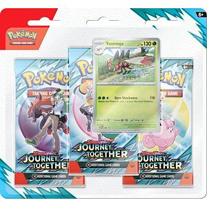 Pokémon TCG: SV09 Journey Together - 3 Blister Booster
