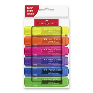 FABER-CASTELL Zvýrazňovač Textliner 46 Neon sada 6 ks