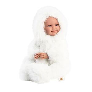 Llorens 74505 NEW BORN realistická bábika bábätko so zvukmi a mäkkým látkovým telom 45 cm