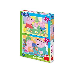Dino Peppa Pig: Home Puzzle (24+48 Teile)