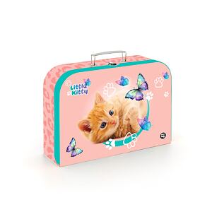 Oxybag laminierter Koffer 34 cm Katze