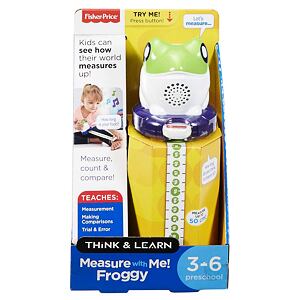 Fisher Price Žabka Nauč se měřit SK