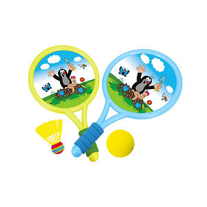 Wiky Beach-Set – Tennis, Badminton Krtek