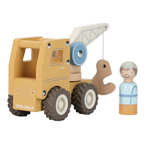 Little Dutch Autožeriav drevený