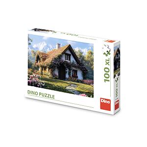 Puzzle cu Dinozaurii, Căsuța din Vale, 100 de piese XL