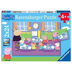 Ravensburger Prasátko Peppa Puzzle 2x24 dílků