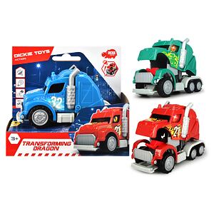 Dickie Transformující tahač Drak 12,5 cm, 3 druhy