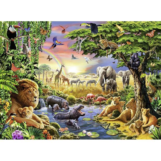 Ravensburger Večer pri vode Puzzle 300 dielikov
