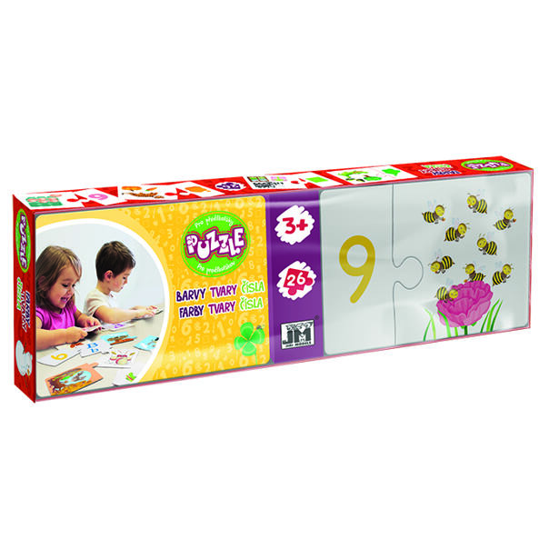 Jiri Models Puzzle predškoláci Čísla, farby