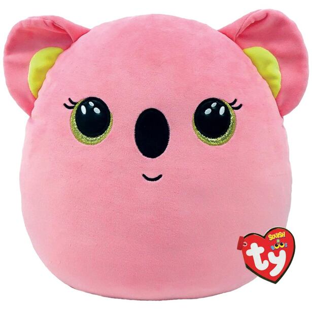 Tie Squish-a-Boos POPPY, 30 cm - ružová koala