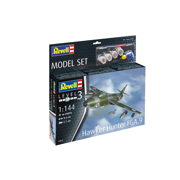Revell ModelSet Lietadlo 63833 - Hawker Hunter FGA.9 (1:72)