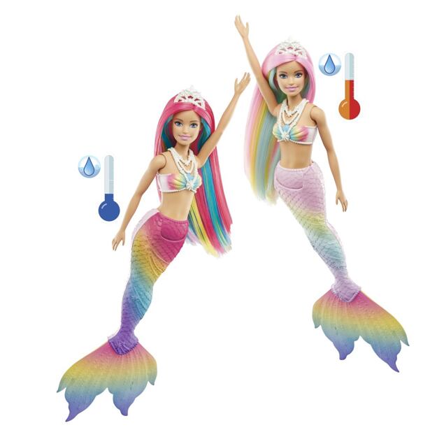 Mattel Barbie Duhová mořská panna
