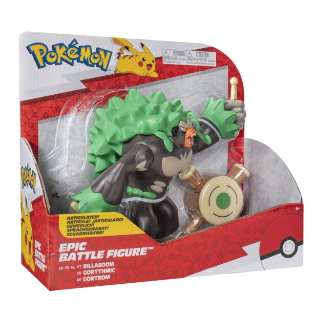 Orbico Pokémon Epic Battle Figuren W4, mehrere Typen