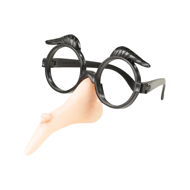 Rappa Nase mit Hexenbrille