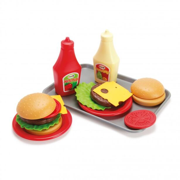 Dantoy CLASSIC sada s táckou Burger 17ks