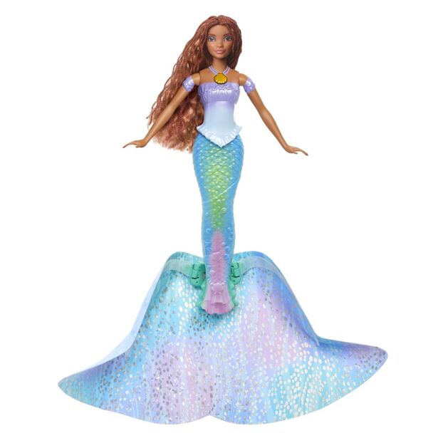 Mattel TLM Bábika Malá morská víla s kúzelnou premenou