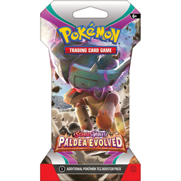Pokémon TCG: SV02 Paldea Evolved - 1 Blister Booster