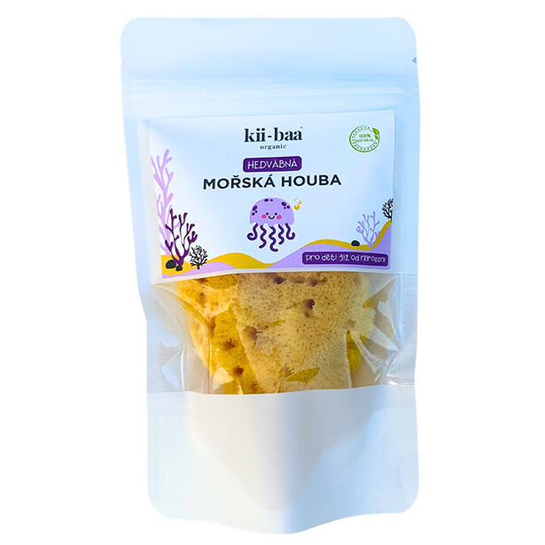 Kii-baa nejjemnější mořská houba k mytí miminka