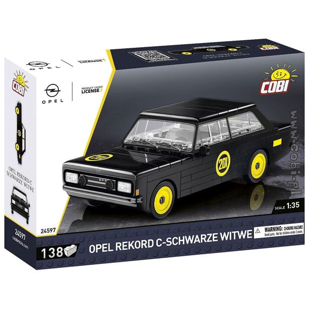 Cobi Opel Rekord C Schwartze Witwe, 1:35