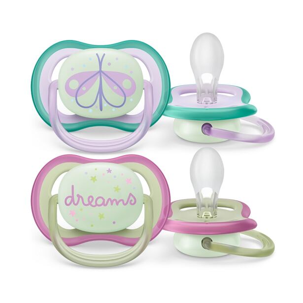 Philips AVENT Cumlík Ultra air nočný 0-6m , 2ks