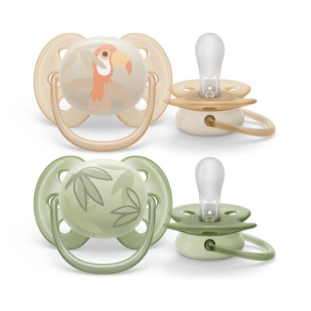 Philips AVENT Cumlík Ultrasoft Premium Zvieratko 0-6m , 2 ks