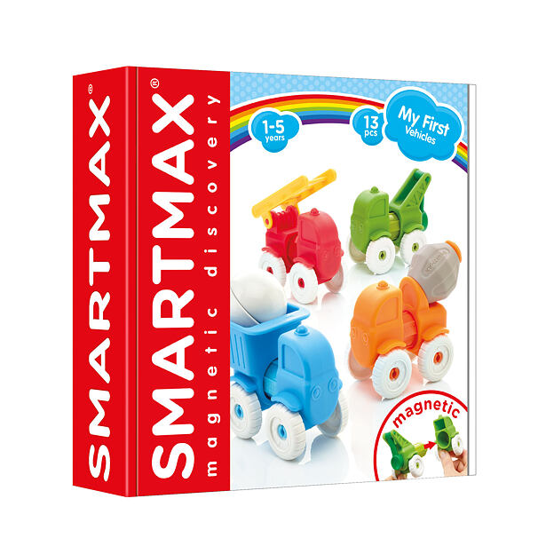 SmartMax Moje prvé autíčka, 13 ks