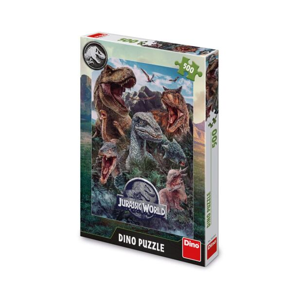 Dino Jurský svet 500 dielikov Puzzle