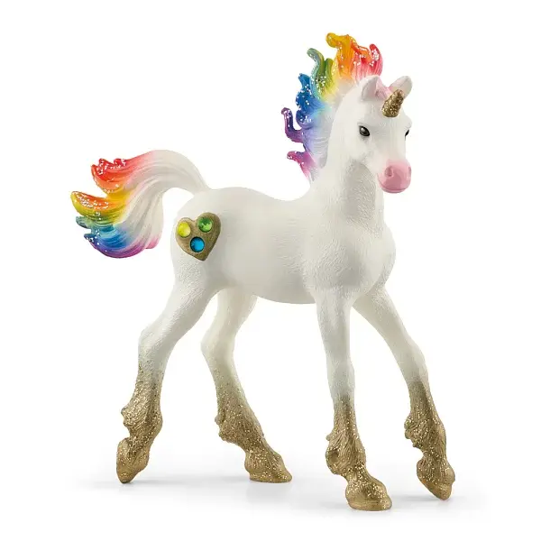 Schleich Bayala Einhorn Fohlen Regenbogenherz