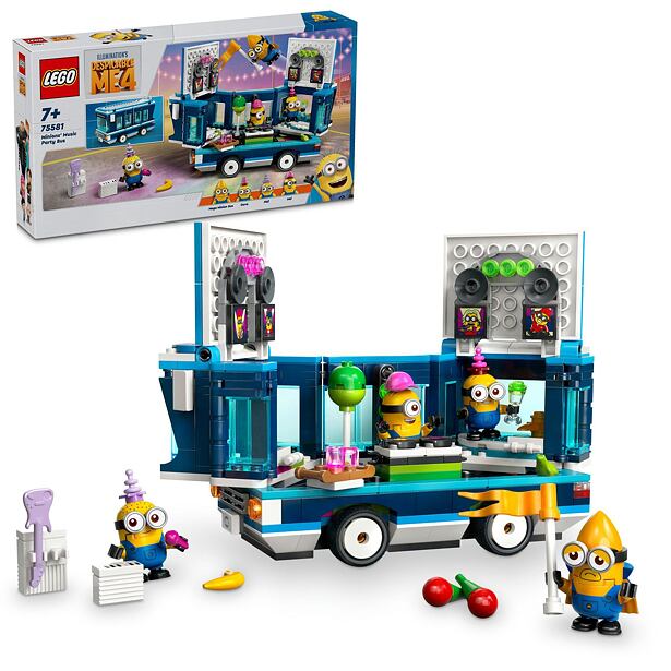 LEGO®  Já, zloduch 4 75581 Mimoni a ich hudobný párty autobus
