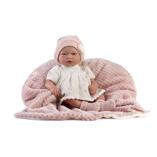 Guca 893 NORMA - realistická bábika bábätko s mäkkým látkovým telom - 38 cm