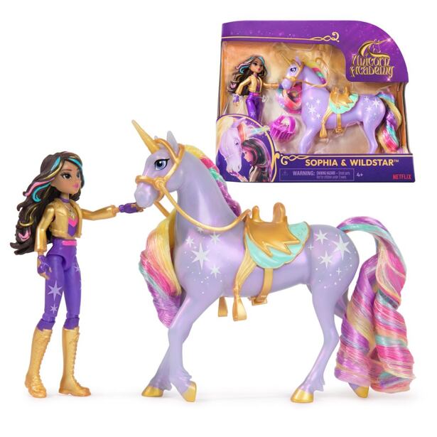 Spin Master Unicorn Academy figúrky 11 cm Sophia a Wildstar