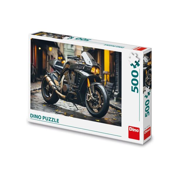 Dino Motocykl 500 dílků Puzzle