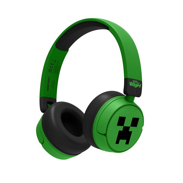 OTL Minecraft Creeper Kids detské bezdrôtové slúchadlá