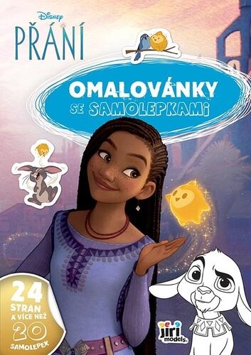 Maľovanky A4 so samolepkami Prianie