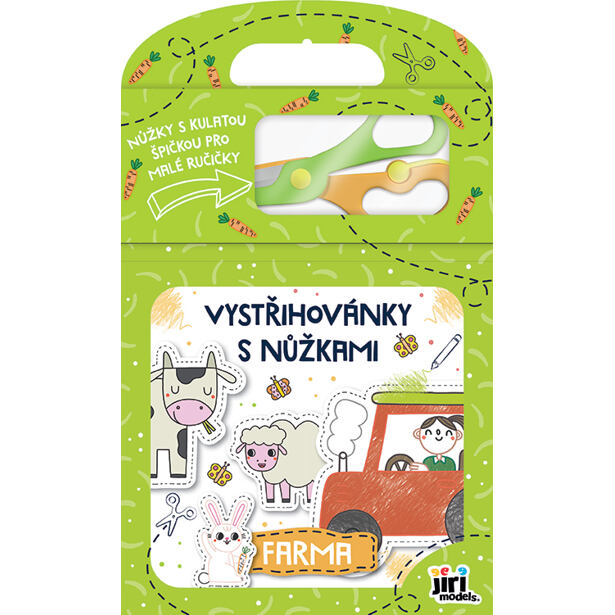 Jiri Models Vystrihovačky s nožnicami Farma