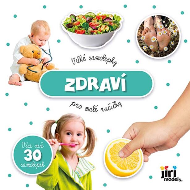 Jiri Models Veľké samolepky pre malé ručičky Zdravie
